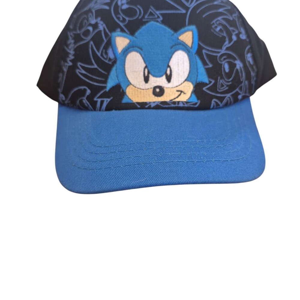 Sonic The Hedgehog Childs Hat Snap Back Cap NWT - Picture 2 of 4